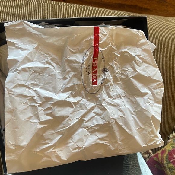 Prada sneakers, black size 8.5 - Picture 11 of 12